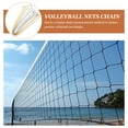 MANLINGDA 2Pcs Volleyball Nets Chain Measure Equipment For Volleyball