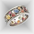 thumbnail image 4 of SPRING PARK Women Finger Ring Geometric Pattern Hollow Rhinestone Fashion Jewelry Gifts, 4 of 7