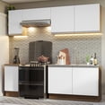 thumbnail image 2 of Cocina Integral 240cm Glamy Madesa 10 Marrón/Blanco, 2 of 5