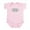 Petal Pink, variant on CafePress - Because Pool Player Infant Bodysuit - Baby Light Bodysuit, Size Newborn - 24 Months