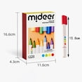 thumbnail image 3 of Children's Double-Headed Washable Watercolor Pen 3.2Ml, Tip Washable Marker Mmultiple Color Specifications for Kids Versatile Drawing Tool Mess Free Creativity Ideal for Budding Artists 3.2Ml, 12 Pens, 3 of 9