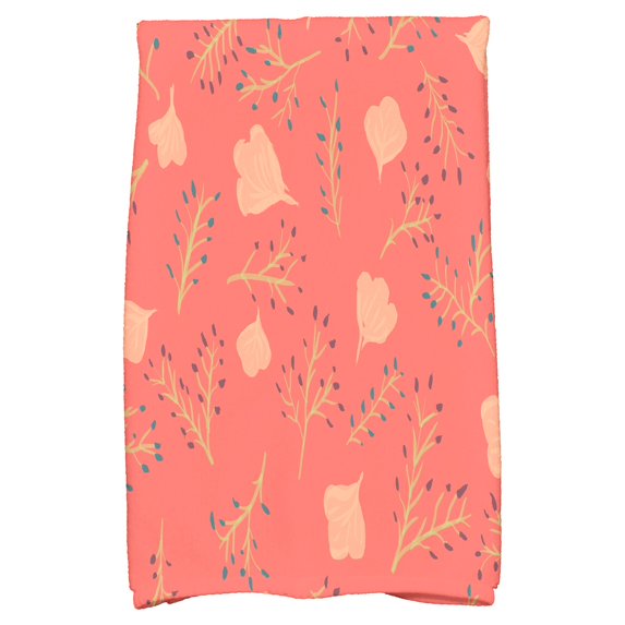 Simply Daisy 18" x 30" Spring Blooms Floral Print Hand Towel