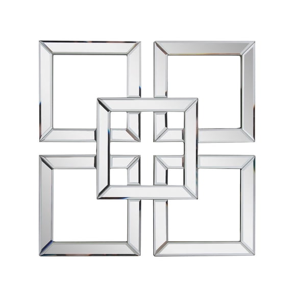 Howard Elliott Landia Square Mirror- Clear
