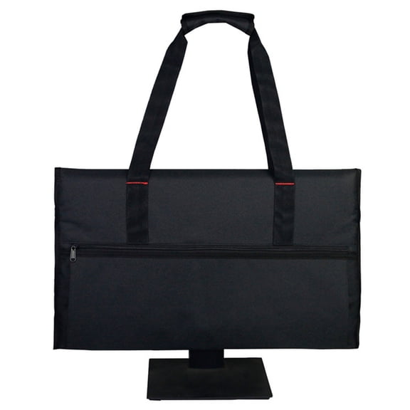Computer Monitor Carrying for Case Storage Bag Dustproof Protective Cover for Home Bedroom Office Computers Screen with Handle and Pockets Supplies