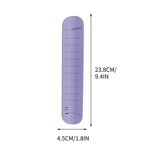 fheaev Bloc-Notes Portable pour Infirmière Bracelets de Poignet Réutilisables Mémo Poignet Liste de Choses à Faire Bracelets Mémo Poignet Sangle de Poignet pour Infirmière 238x45mm