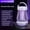 White, variant on Bug Zapper 3-in-1 Outdoor Indoor, Rechargeable Mosquito Zapper with Light, 2000mAh Fly Zapper Fly Traps, Insect Zapper Electric Fly Traps for Outdoor Adventures, Garden, Yard, Campsite, Bedroom
