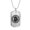 Military Chain (Gold), variant on Bitcoin Currency Dog Tag Necklace Stainless Steel 24" Chain Silver Tone or Gold Tone