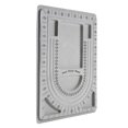 thumbnail image 1 of OULII White Beading Board for Jewelry Making Necklace Design Bead Placement, 1 of 5