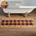 thumbnail image 2 of VHC Brands Bathroom Bath Mat, Cotton Floor Rug for Shower, Digital Print, Pip Vinestar Collection, Rectangle 17x48, Primitive Stars, Natural, 2 of 6