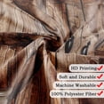thumbnail image 3 of Rustic Barn Door Shower Curtain Set for Bathroom, Farmhouse Arts Bathroon Decor Curtains, Vintage Countryside Wood Board Waterproof Fabric Bath Curtains with Hooks 70x70inch, 3 of 4