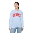 thumbnail image 7 of Onion Sweatshirt Gifts Crew Neck Shirt Long Sleeve Unisex, 7 of 7