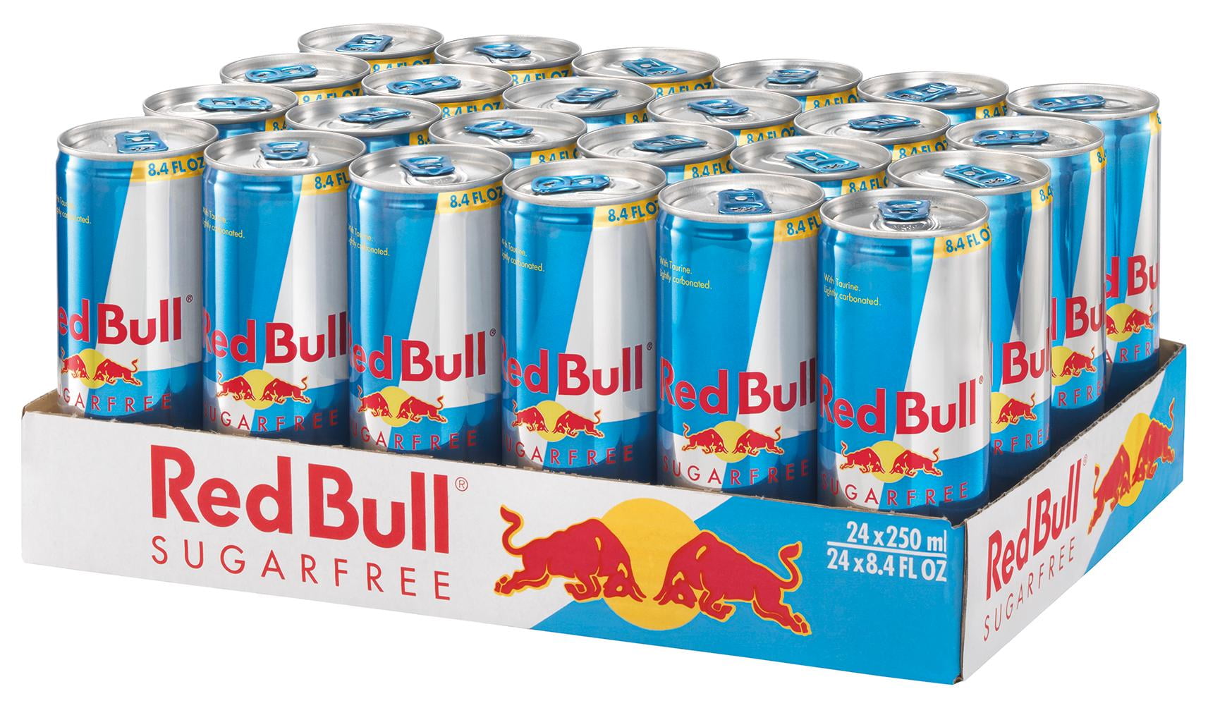 (24 Cans) Red Bull Sugar free Energy Drink, 8.4 Fl Oz