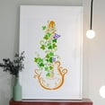 thumbnail image 5 of 1Pc Reusable Guitar with Vine Painting Template DIY Craft Guitar with Ivy Stencil for Painting, 5 of 9