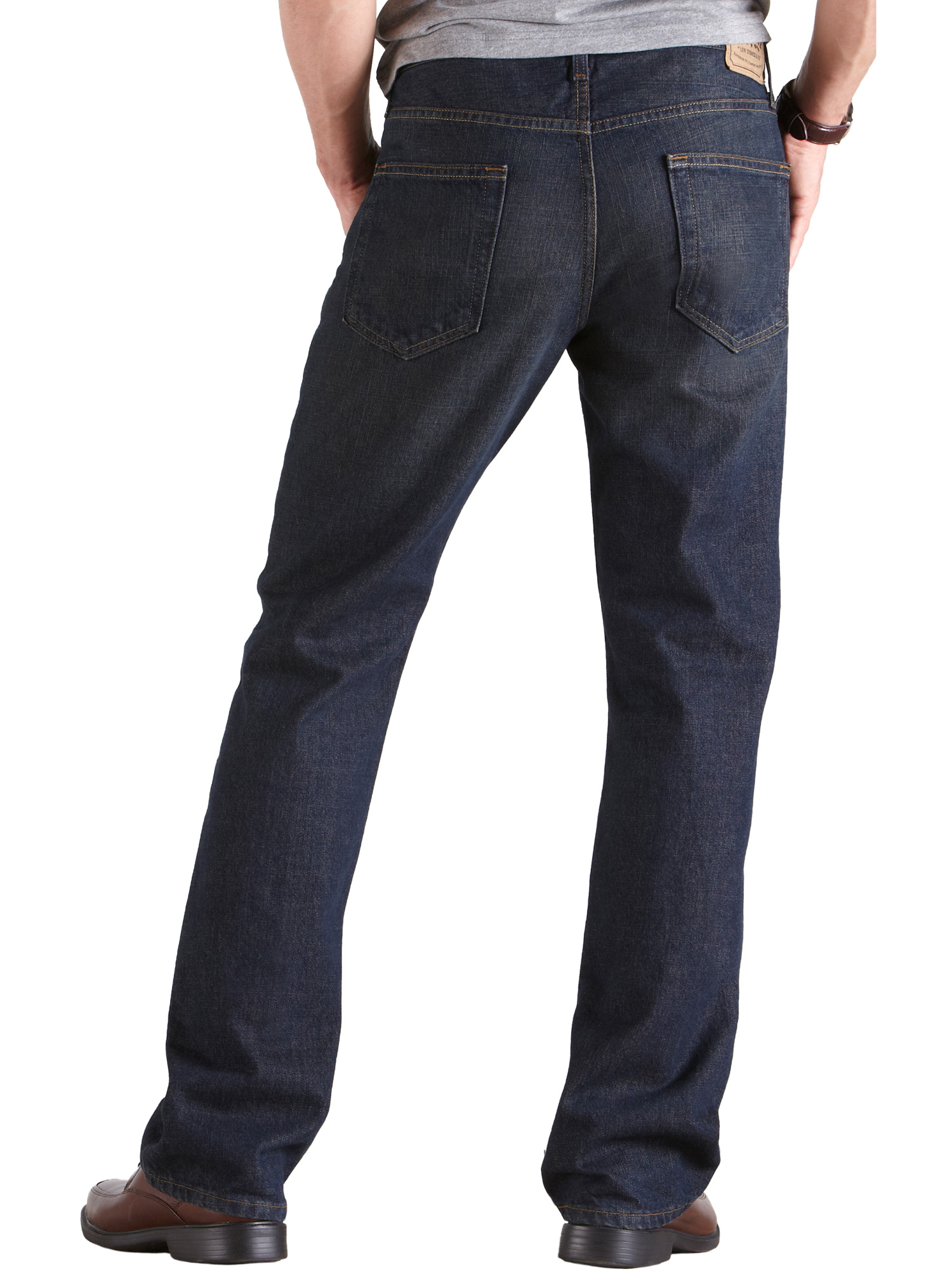 Signature By Levi Strauss & Co. Men's Straight Fit Jeans - image 4 of 4