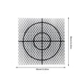thumbnail image 4 of Eigraketly 10 Uds Reflector de medición cinta reflectante construcción instalación Simple estación Total túnel medición Universal Materiales de construcción 30*30, 4 of 6