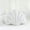 White, variant on 3D Throw Pillows Shell Shaped Accent Throw Pillow, for Couch Bed Living Room, Pack of 1, Deep Purple, 13 X 9.8 inches