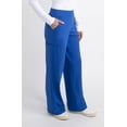 thumbnail image 2 of Gildan Wide Leg Pull-On Cargo Scrub Pant, 2-Way Stretch, Sizes XS-2XL, 2 of 12