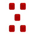 thumbnail image 2 of stanreset For Wireless Earphone Storage Box Life Waterproof Shockprood Dust -proof Silicone Protective Case red 5PCS, 2 of 6