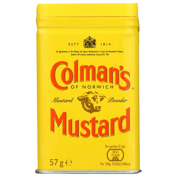 Pack of 12, Colmans Mustard Powder, 2 oz