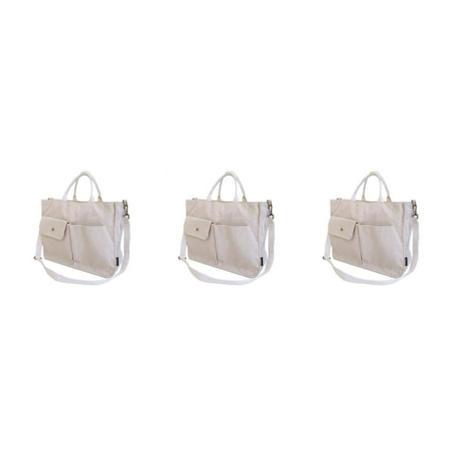 Transemion Add Touch Of Elegance To Look With Practical Shoulder Bag Practical Gifts creamy white 3Set