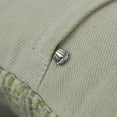 thumbnail image 4 of 16" Handwoven Wool & Cotton Throw Pillow Cover with Woven Knit Texture, 4 of 9
