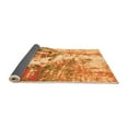 thumbnail image 2 of Ahgly Company Indoor Rectangle Abstract Orange Modern Area Rugs, 8' x 12', 2 of 4