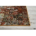 thumbnail image 4 of Nourison Chroma Colorful Abstract Ember Glow 4' x 6' Area Rug, (4x6), 4 of 9