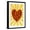Black Frame, variant on Art.com Psychedelic I Love You Art Print, 16" x 24"