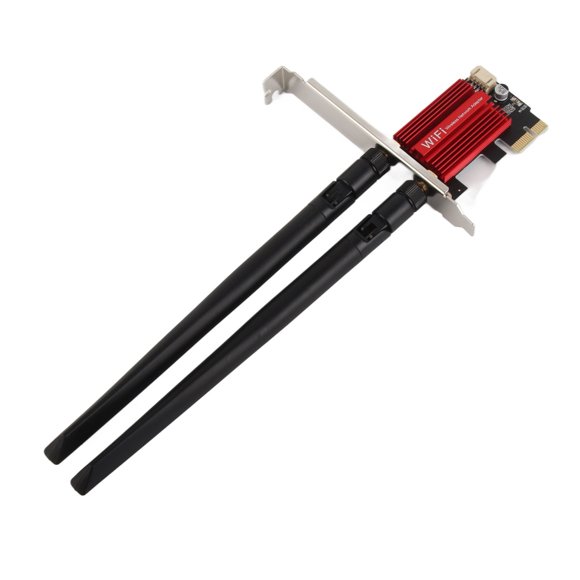 PCIE WiFi Card, Plug and Play PCIE Wifi Card 1200Mbps 2.4GHz 5GHz for PC