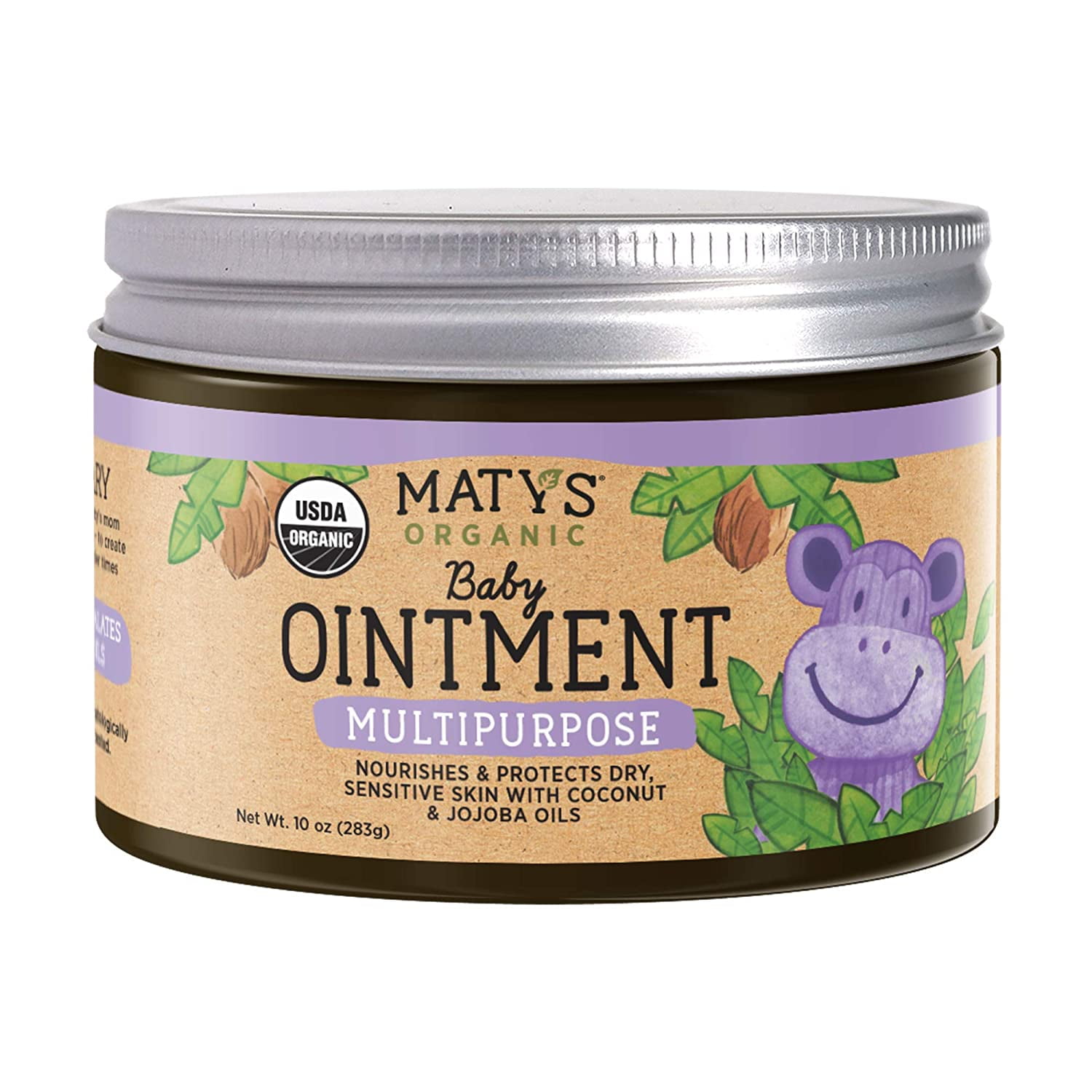 Maty's Organic Multipurpose Baby Ointment Free Diaper Cream with