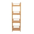 thumbnail image 3 of Organize It All 4 Tier Bamboo Shelving Tower, 3 of 6