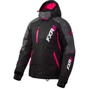 FXR Womens Black/Charcoal/Fuchsia Vertcal Pro Jacket Snowmobile 2020