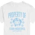 thumbnail image 3 of Marvel Iron Man - Property Of Stark Industries - Men's Short Sleeve Graphic T-Shirt, 3 of 5