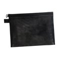 thumbnail image 4 of Bolsa de malla con cremallera, bolsa de malla para cosméticos, bolsa organizadora de malla, bolsa de malla portátil para viajes M Negro, 4 of 7