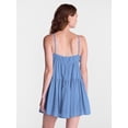 thumbnail image 3 of No Boundaries Embellished Trapeze Cotton Dress, Women's XXS-XXL, 3 of 5
