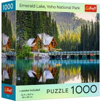 Trefl Red Emerald Lake Yoho National Park 1000 Piece Puzzle