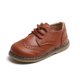 thumbnail image 4 of Niños Zapatos de Carrera Zapatos de Cuero Pequeños Casuales de Encaje de Estilo Británico de Suelda Suave de las Niñas para la Primavera Y el Verano, 4 of 8
