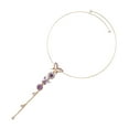 thumbnail image 3 of MasteelfCA 1Pc Retro Butterflies Necklace Decorative Collarbone Chain Adjustable Necklace, 3 of 7