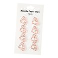 thumbnail image 3 of koolsoo 8x Large Paper Clips Accessories Metal Stationery for Invitation Card Party File Diamond, 3 of 8