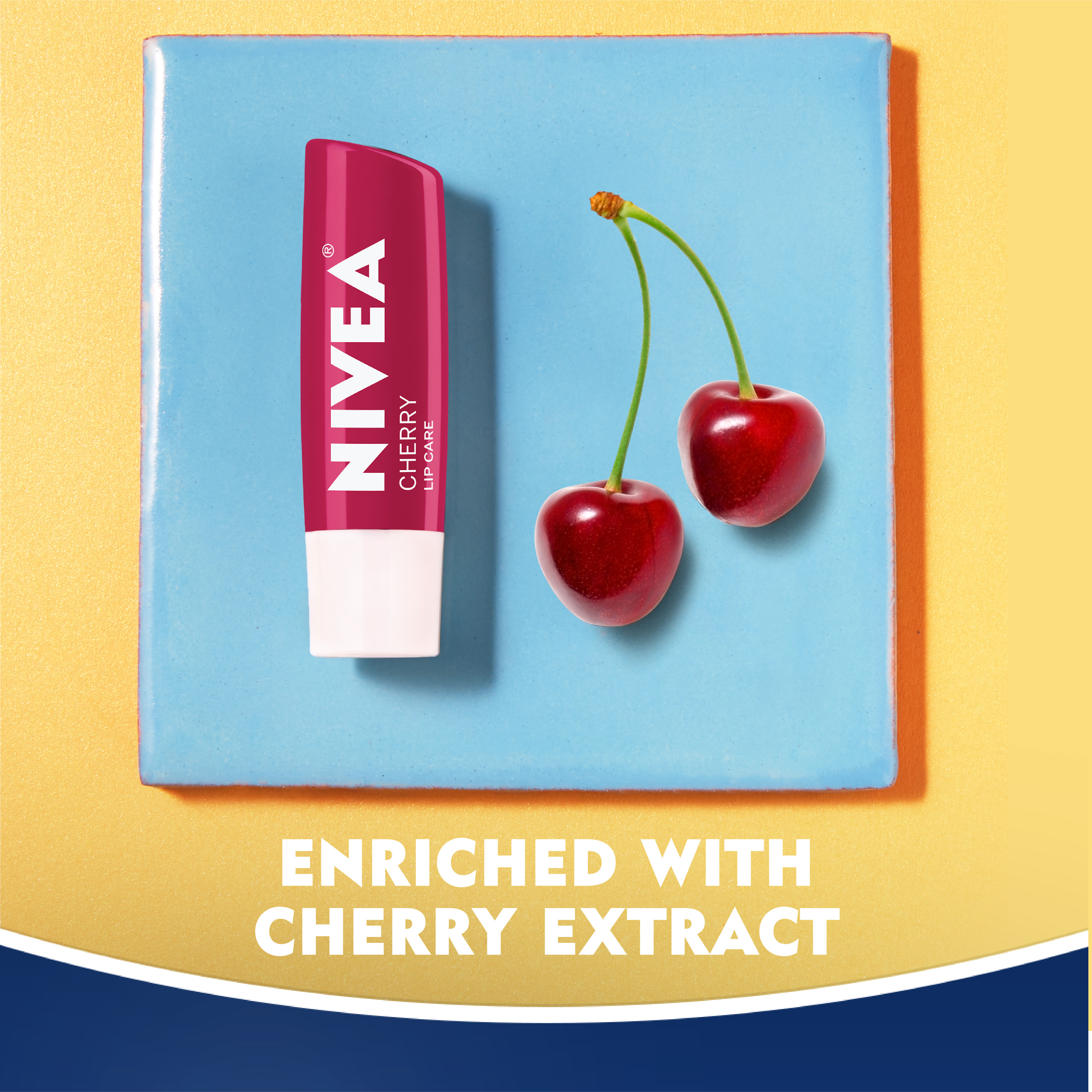 NIVEA Cherry Lip Care 0.17 oz. Carded Pack - image 3 of 5