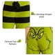 thumbnail image 4 of Estola de Grinch con estampado suelto Estola de Grinch Pantalones de pijama de señora Grinch Pantalones de pierna ancha, 4 of 6