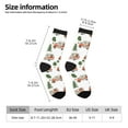 thumbnail image 2 of Balery Camp Van Calcetas Largas con Estampado para Hombre y Mujer – Suaves y Transpirables, Talla Única (US 5-11), 2 of 6
