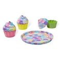 thumbnail image 2 of Melissa & Doug Decoupage Made Easy Cupcake Paper Mache Deluxe Craft Kit With Stickers (3 Trinket Boxes, Tray), 2 of 3