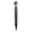 Black, variant on 24'' Snow Gauge Outdoor, Metal Snow Measuring Gauge with Spike, Winter Snows Measuring Stick for Yard, Lawn and Garden, Easy to Read