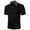 Black#37, variant on Handshe Summer Shirts for Men Fashion 2025 Casual Short Sleeve Pullover Shirts Turndown Blouses Loose Patchwork Tops