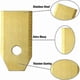 thumbnail image 4 of Set of 45 titanium blades for Husqvarna Automower, Gardena, Yardforce robot lawn mower (3 g - 0.75 mm) + 45 screws, 4 of 5