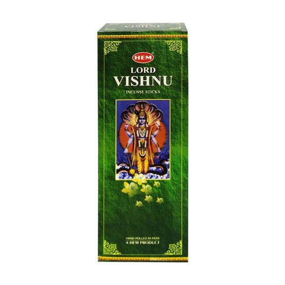 Hem Lord Vishnu Incense Sticks - 120 Stick Bulk Box (6 Inner Tubes of 20)