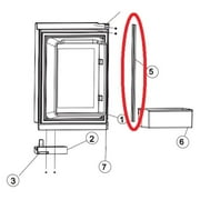 Norcold 623166 Freezer Panel Retainer