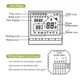 thumbnail image 6 of Tuya Wifi Thermostat For Gas Boiler Heating Smart Room Temperature Controller Programmable Works With Alexa Alice Google ,Easy to Operate, 6 of 6