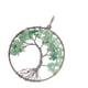 thumbnail image 5 of Colgante de árbol de La Hecho , de Piedras , Envueltas en Alambre de Cobre, Joyería Envuelta Verde, 5 of 9